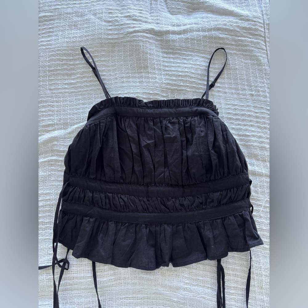 Elegant Black Women's Top